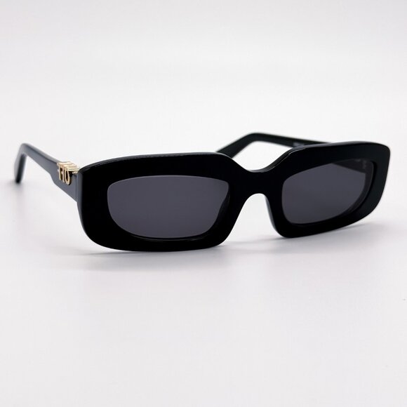 NEW OFF-WHITE OERI13C RENTON 1007 SUNGLASSES WOMEN BLACK SQUARE main image 10